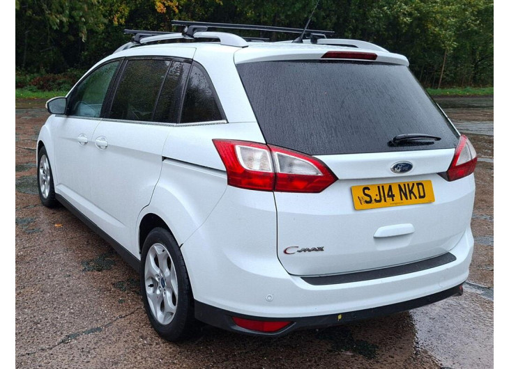 Ford Grand C Max White 2014