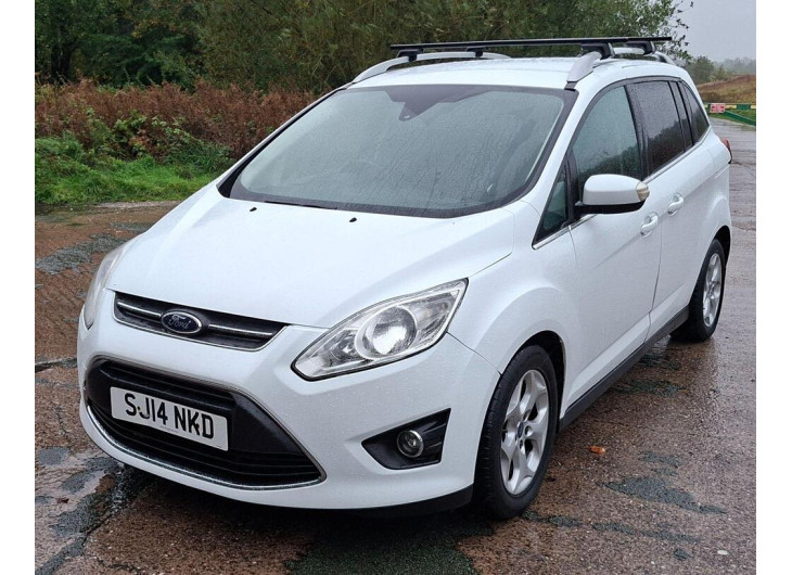 Ford Grand C Max White 2014