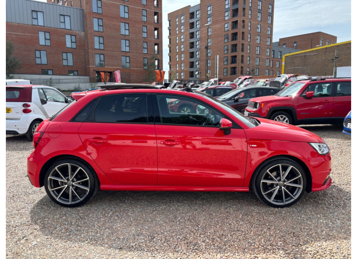 Audi A1 Red 2016