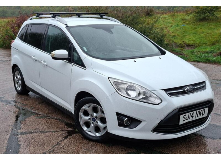 Ford Grand C Max White 2014